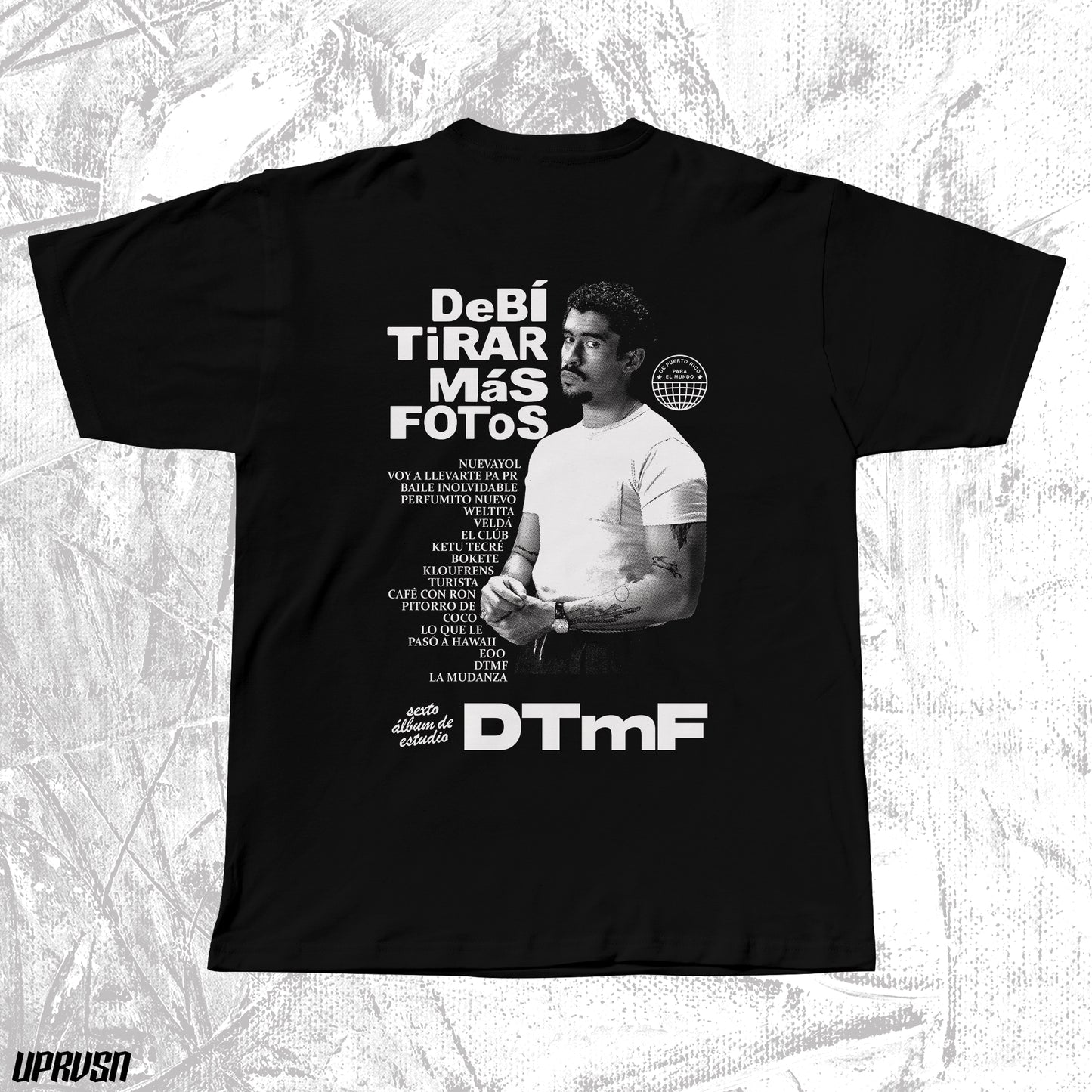 PLAYERA BAD BUNNY DTmF